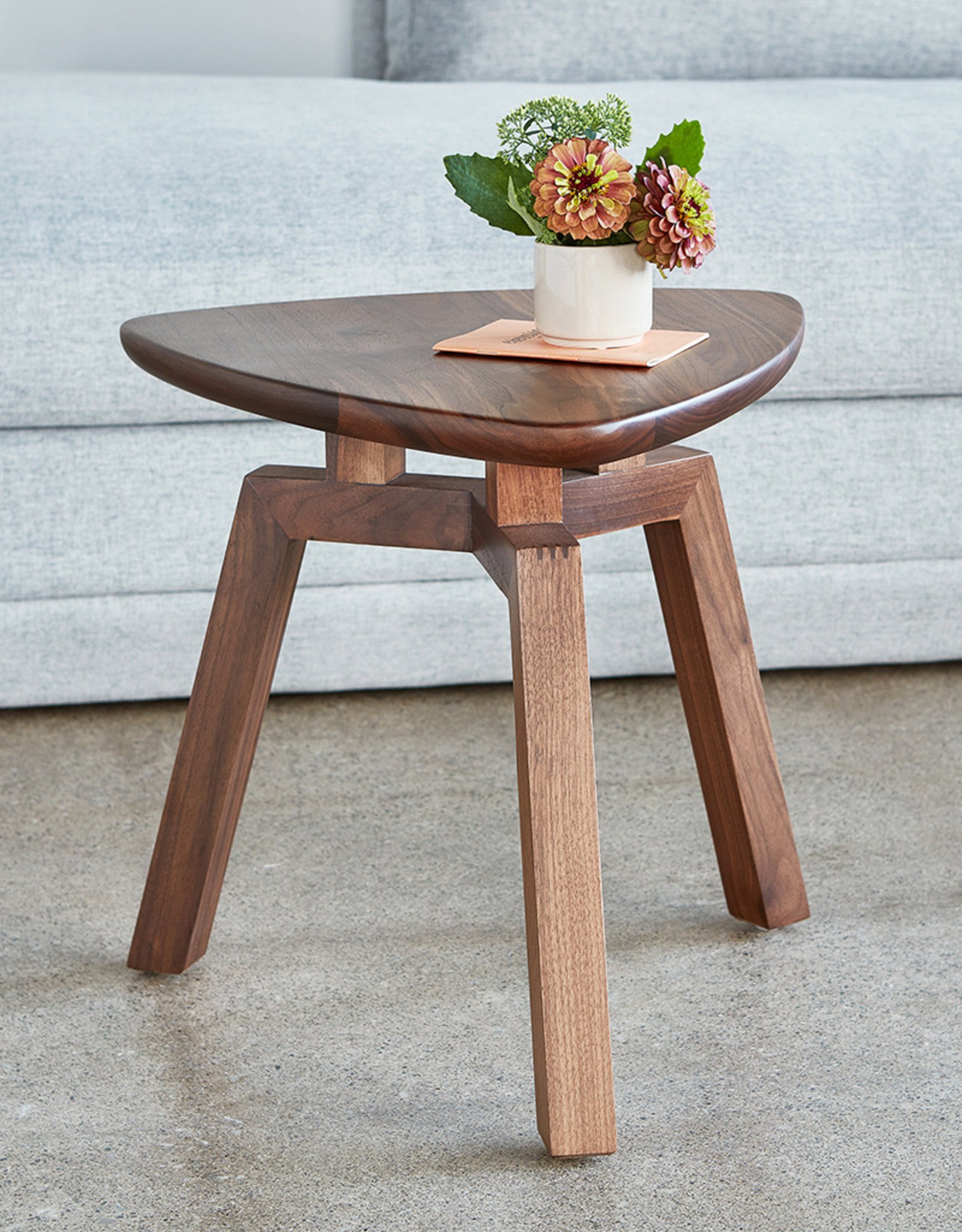 Gus* Modern Solana Triangular End Table