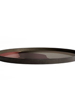 Pinot Combined Dots Glass Tray - Round - Xl
