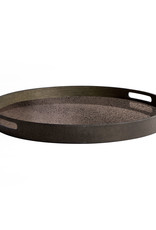 Bronze Mirror Tray - Round - S