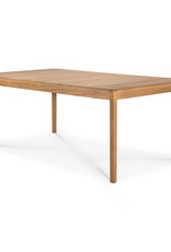 Teak Bok Outdoor Dining Table, 79 X 39 X 30