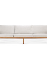 Teak Jack Outdoor Sofa - Off White, 104 X 35 X 29