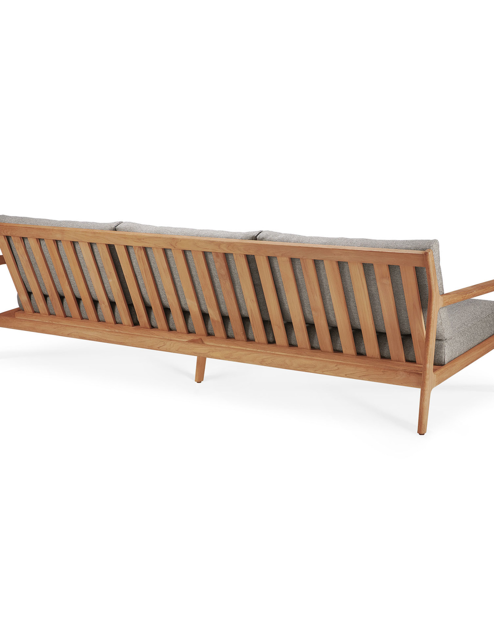 Teak Jack Outdoor Sofa - Mocha, 104 X 35 X 29