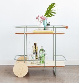 Gus* Modern Arcade Bar Cart