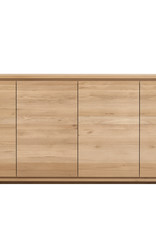 Oak Shadow Sideboard - 4 Doors