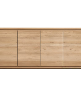 Oak Shadow Sideboard - 4 Doors