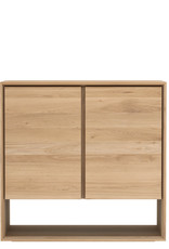 Oak Nordic Sideboard - 2 Doors