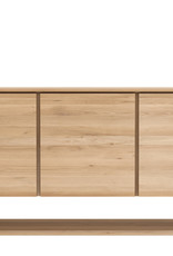 Oak Nordic sideboard - 3 doors