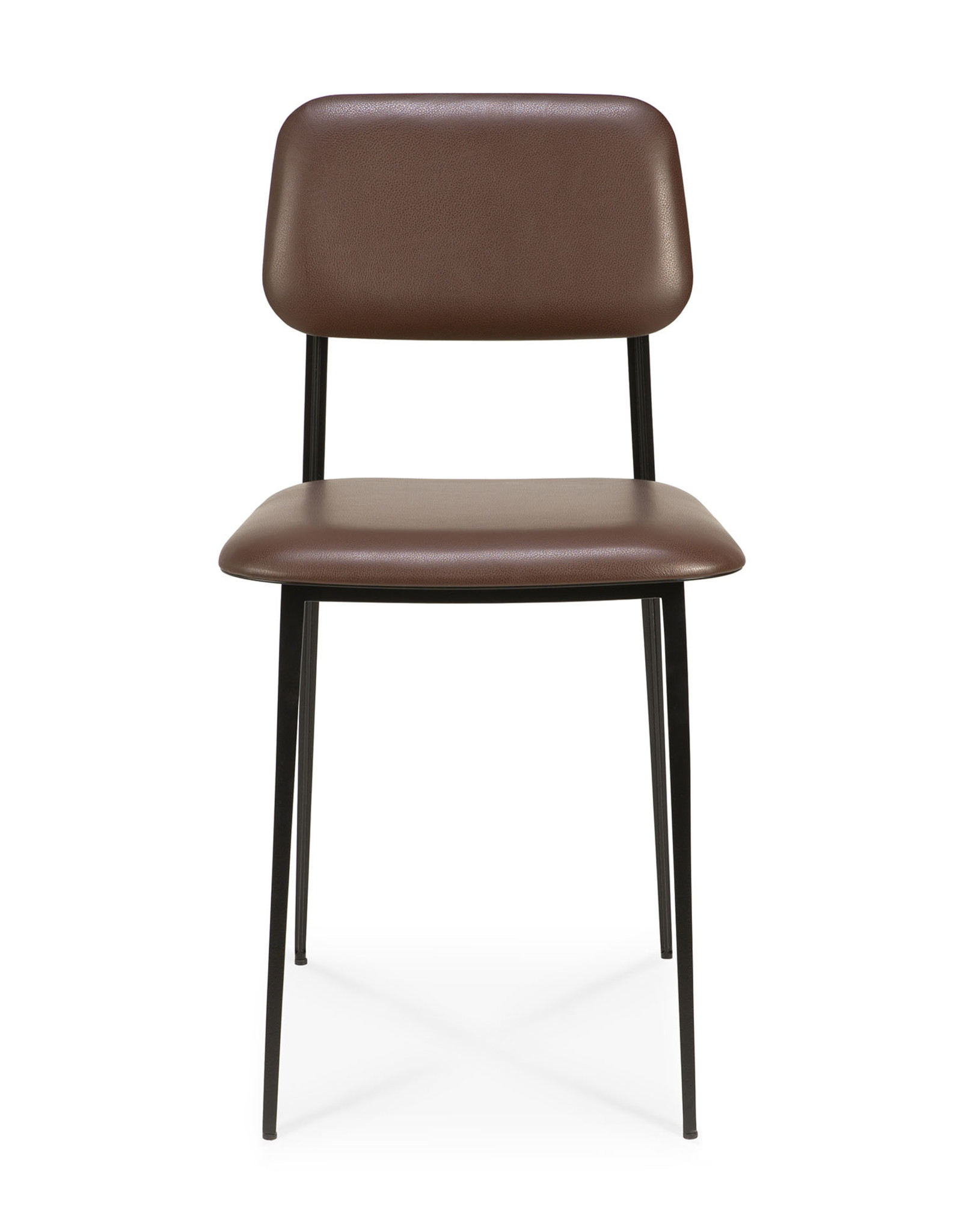 Dc Dining Chair - Chocolate Leather