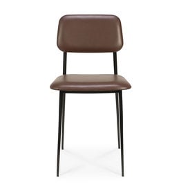 Dc Dining Chair - Chocolate Leather