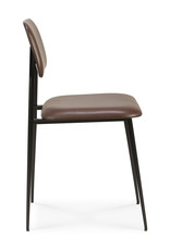 Dc Dining Chair - Chocolate Leather