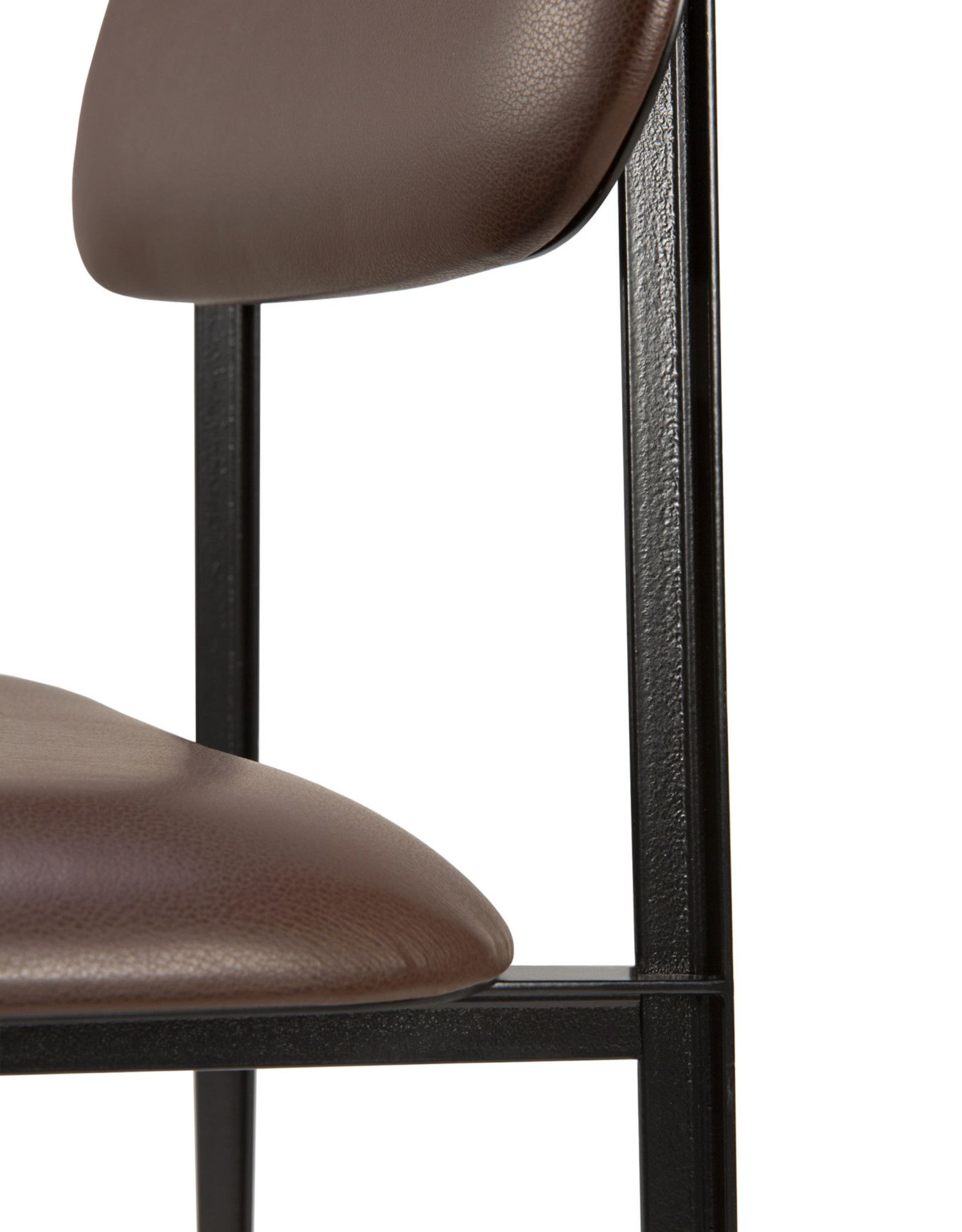 Dc Dining Chair - Chocolate Leather