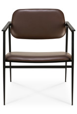 Dc Lounge Chair - Chocolate Leather