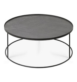 Round Tray Coffee Table - Xl - Varnished (Tray Not Included)