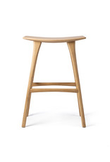 Oak Osso Bar Stool - Varnished