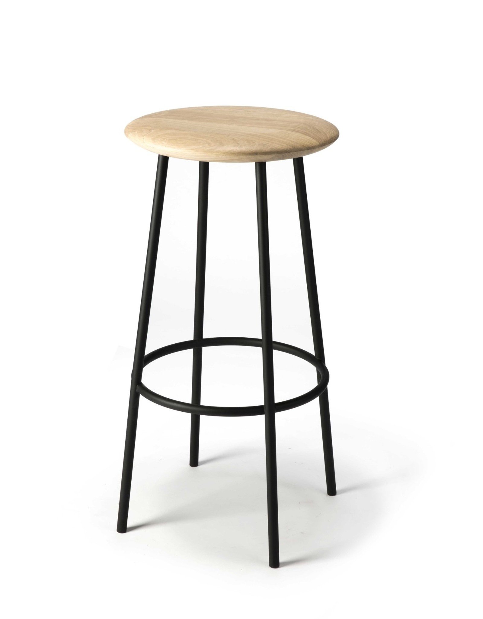 Oak Baretto bar stool - Varnished