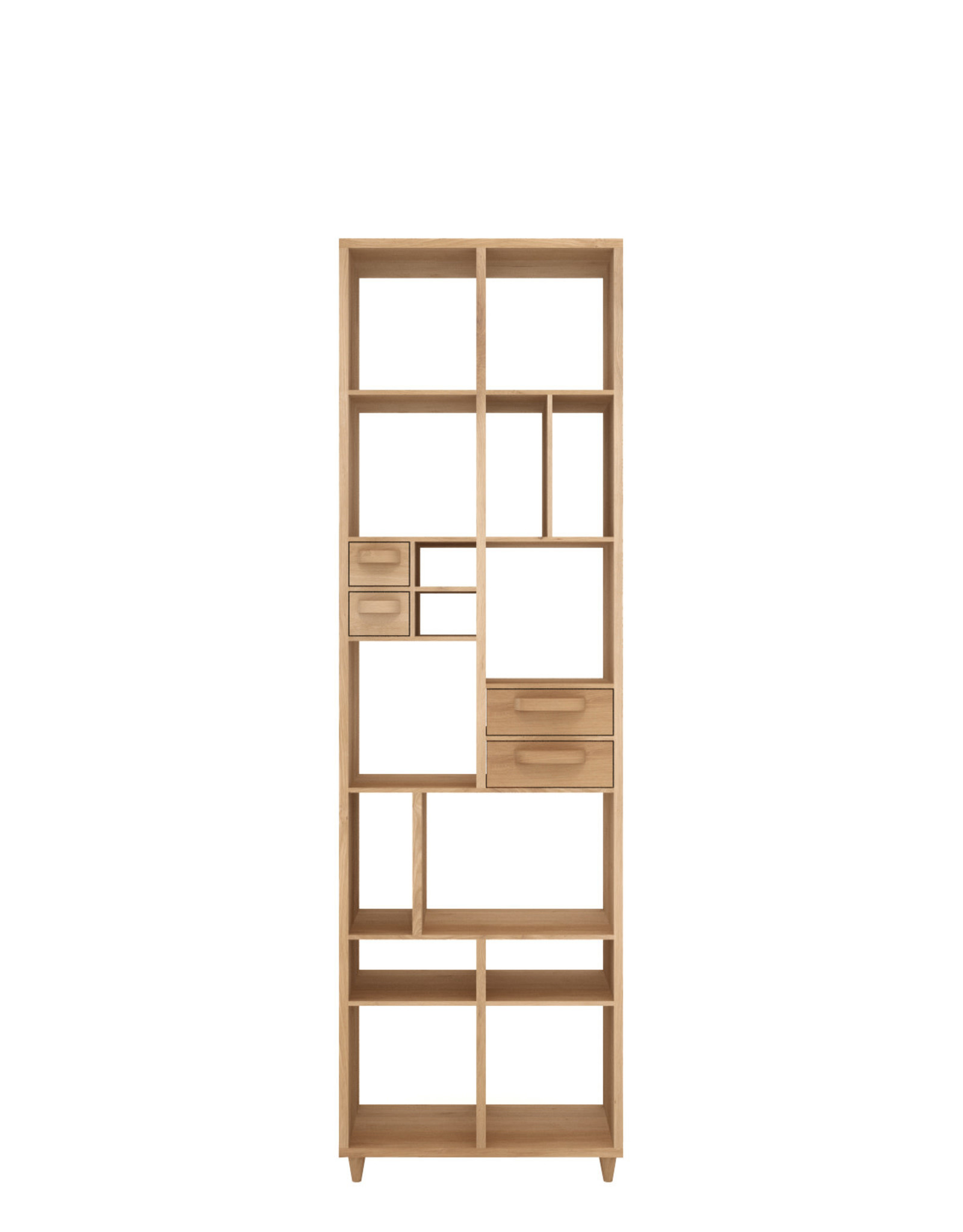 Oak Pirouette Book Rack 24 X 12 X 79