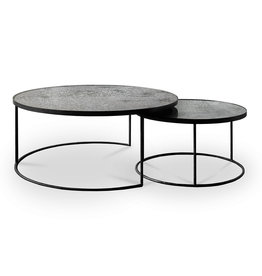 Clear Nesting coffee table - set of 2