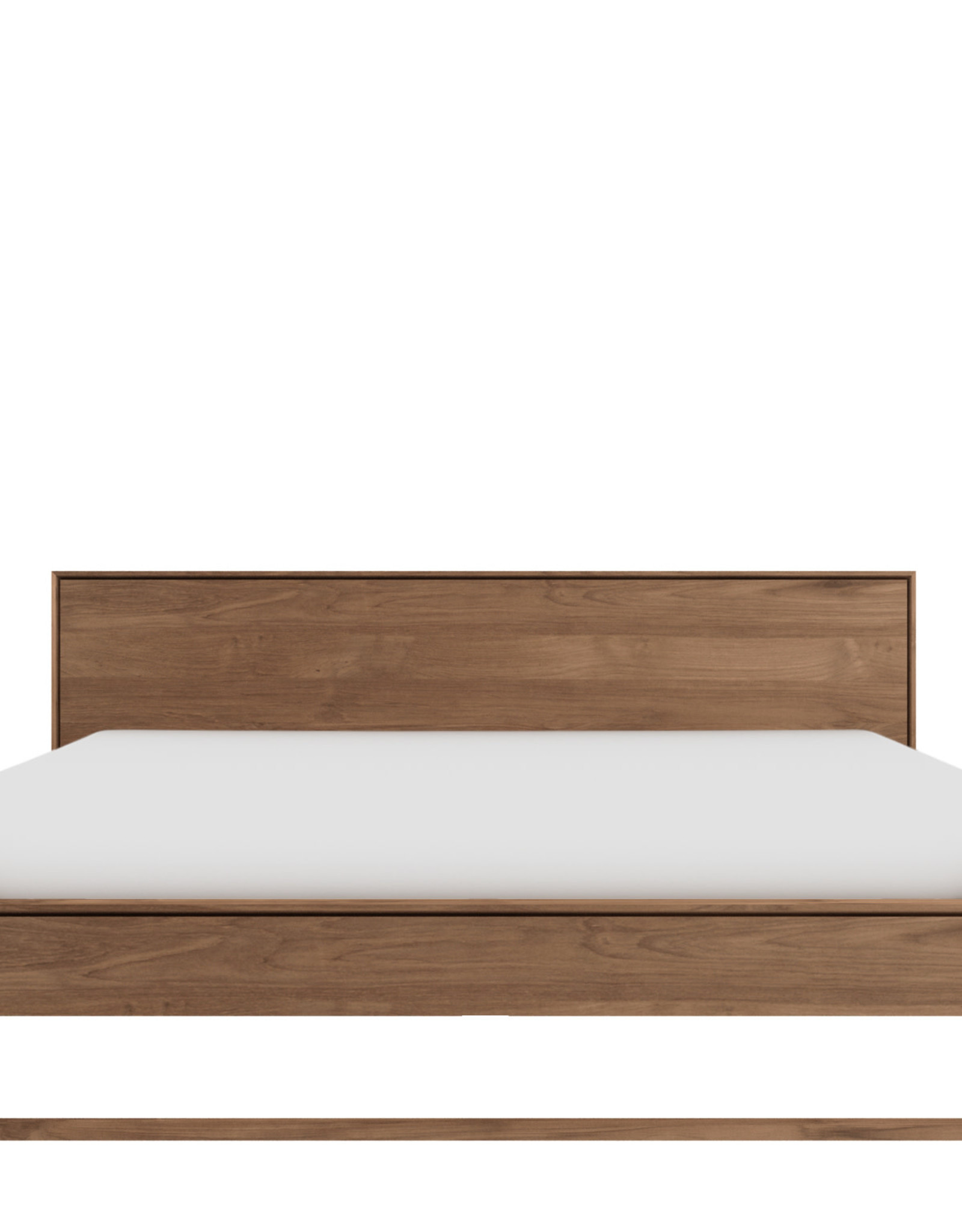 Teak Nordic Ii Bed - With Slats - Us/Au Queen Size