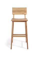 Oak N4 Bar Stool