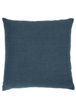 Blue Lin Sauvage Square Cushion