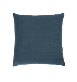 Blue Lin Sauvage Square Cushion