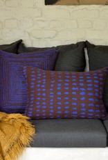 Brown Dots Lumbar Cushion