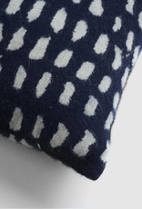 Navy Dots Lumbar Cushion