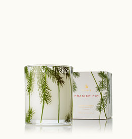 Frasier Fir Poured Candle, Pine Needle Design