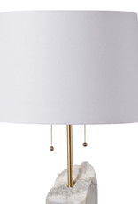Regina Andrew Design Square Raw Alabaster Table Lamp