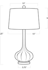 Regina Andrew Design Milano Table Lamp (Snow)