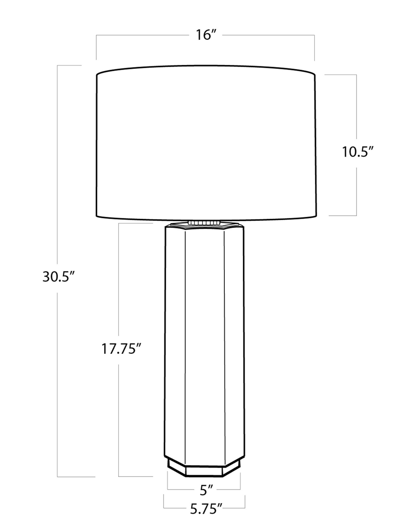 Regina Andrew Design Gear Concrete Table Lamp