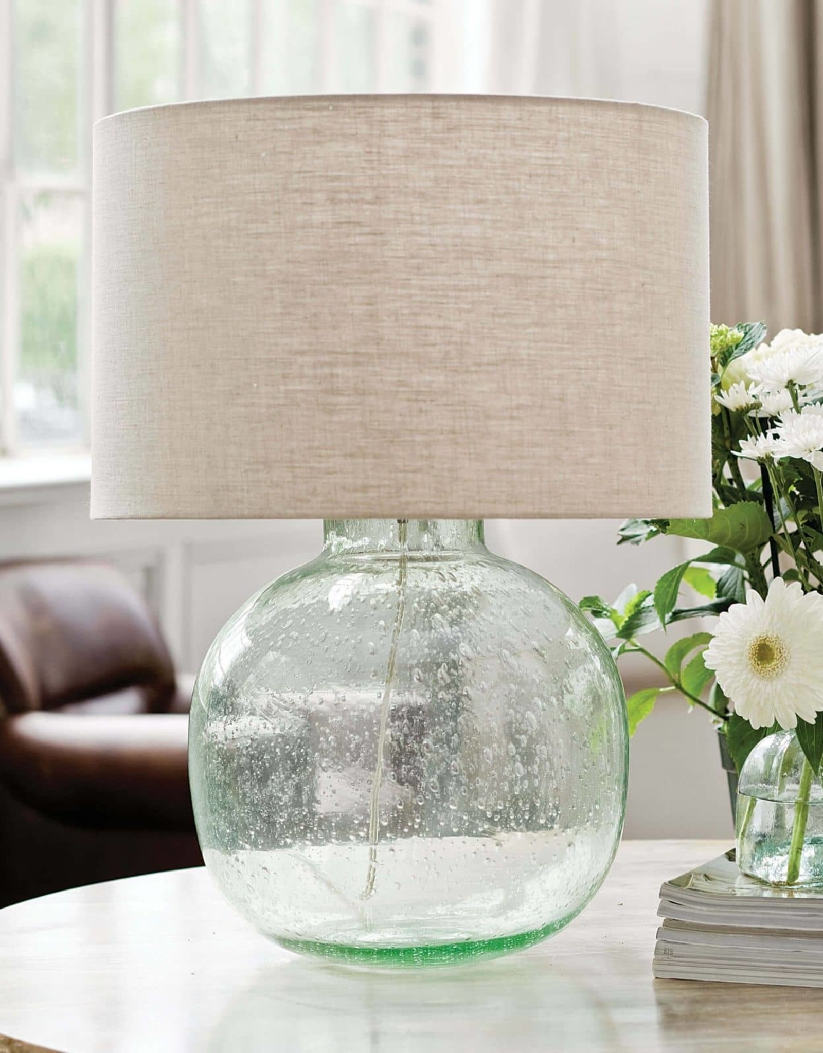 Regina Andrew Design Seeded Recycled Glass Table Lamp