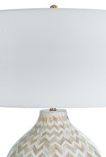 Regina Andrew Design Chevron Bone Table Lamp (Natural)