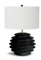Regina Andrew Design Accordion Table Lamp Round (Ebony)