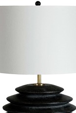 Coastal Living Accordion Table Lamp Round (Ebony)