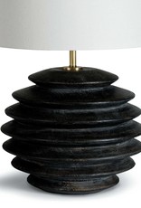 Coastal Living Accordion Table Lamp Round (Ebony)