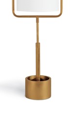 Regina Andrew Design Geo Rectangle Table Lamp (Natural Brass)