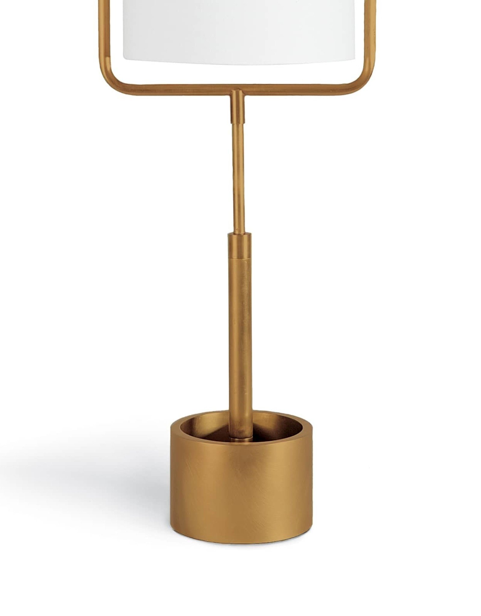 Regina Andrew Design Geo Rectangle Table Lamp (Natural Brass)