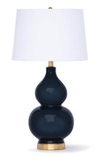 Coastal Living Madison Ceramic Table Lamp (Navy)