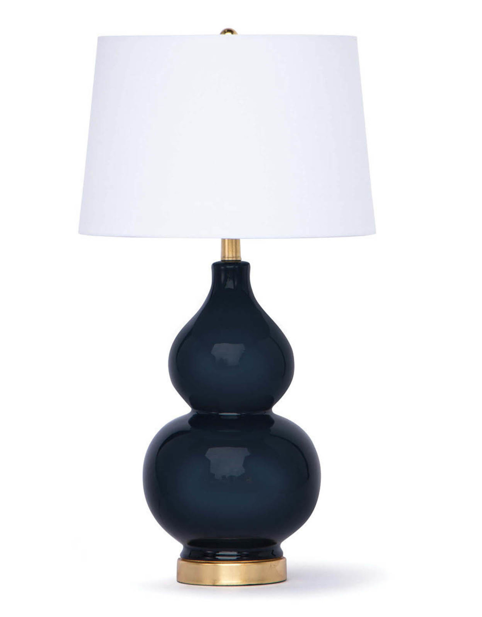 Coastal Living Madison Ceramic Table Lamp (Navy)