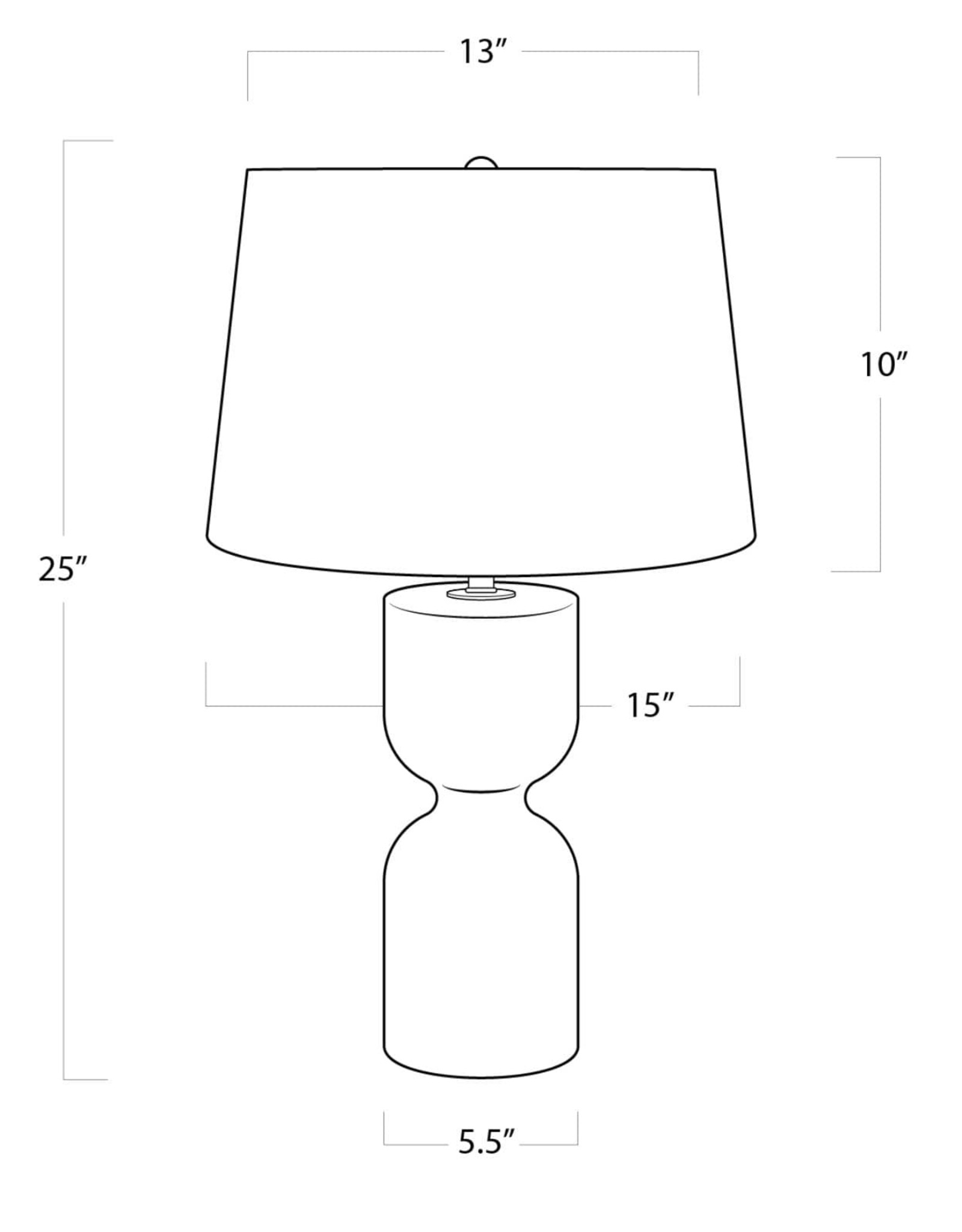 Regina Andrew Design Joan Alabaster Table Lamp Large