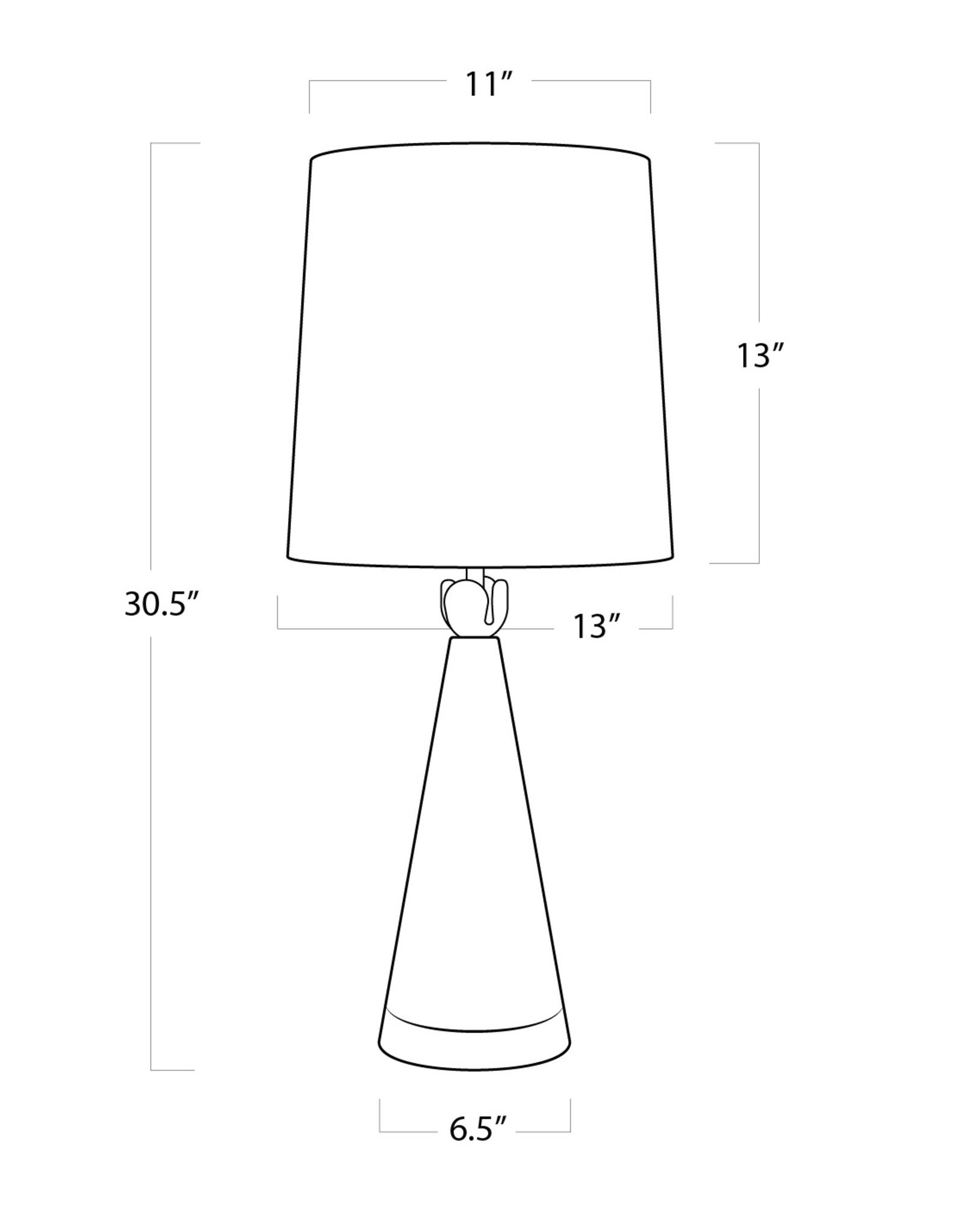 Regina Andrew Design Juniper Table Lamp