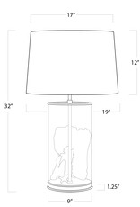 Regina Andrew Design Magelian Glass Table Lamp (Oil Rubbed Bronze)