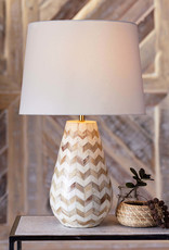 Regina Andrew Design Cassia Chevron Table Lamp (Natural)