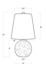 Regina Andrew Design Bulle Crystal Mini Lamp