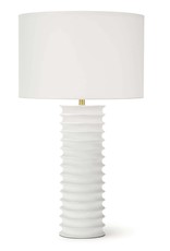 Regina Andrew Design Nabu Metal Column Table Lamp (White)