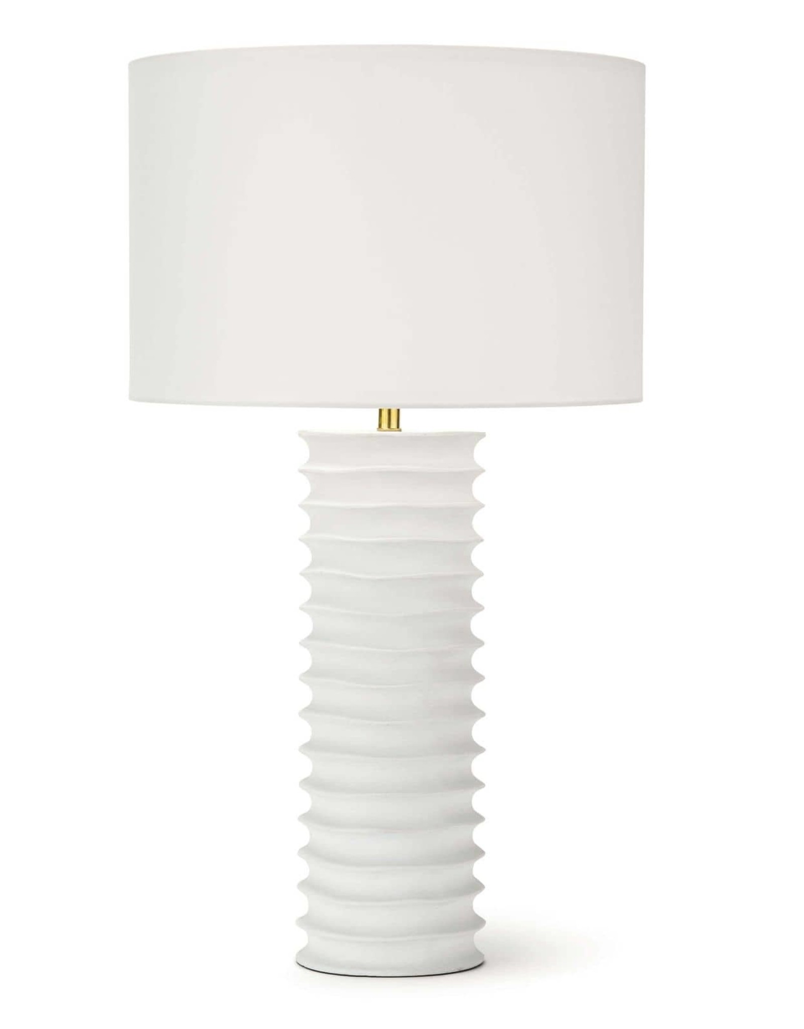 Regina Andrew Design Nabu Metal Column Table Lamp (White)