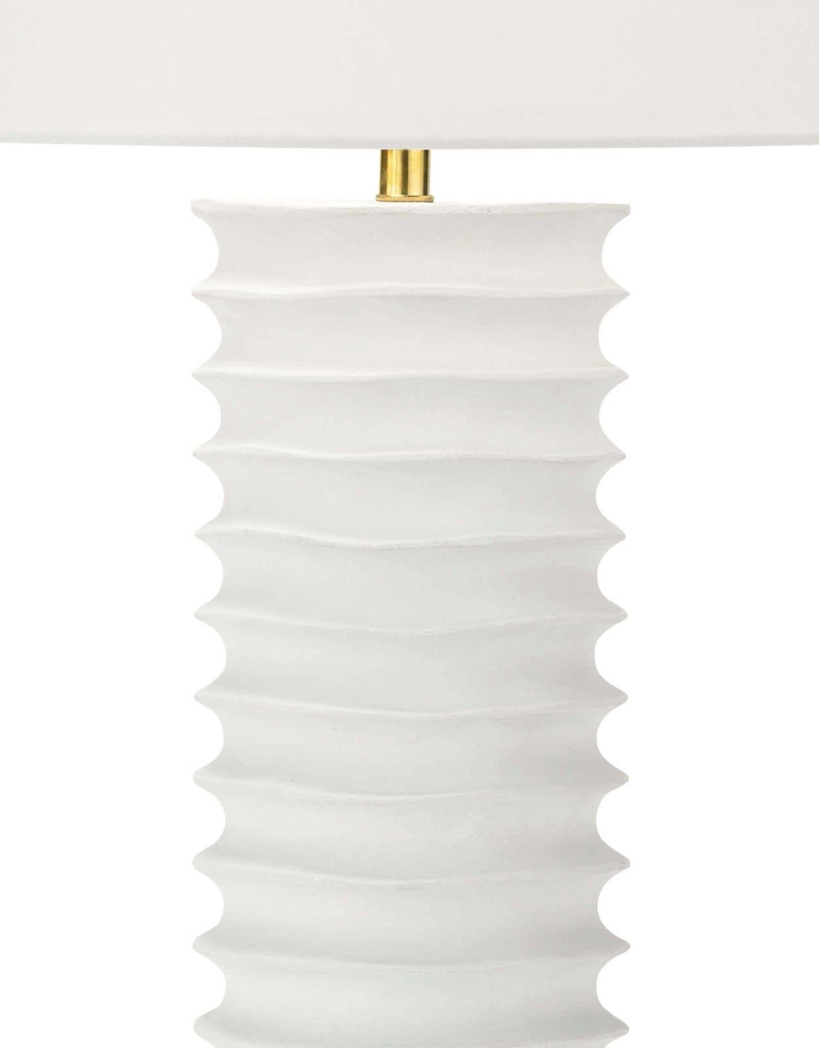 Regina Andrew Design Nabu Metal Column Table Lamp (White)