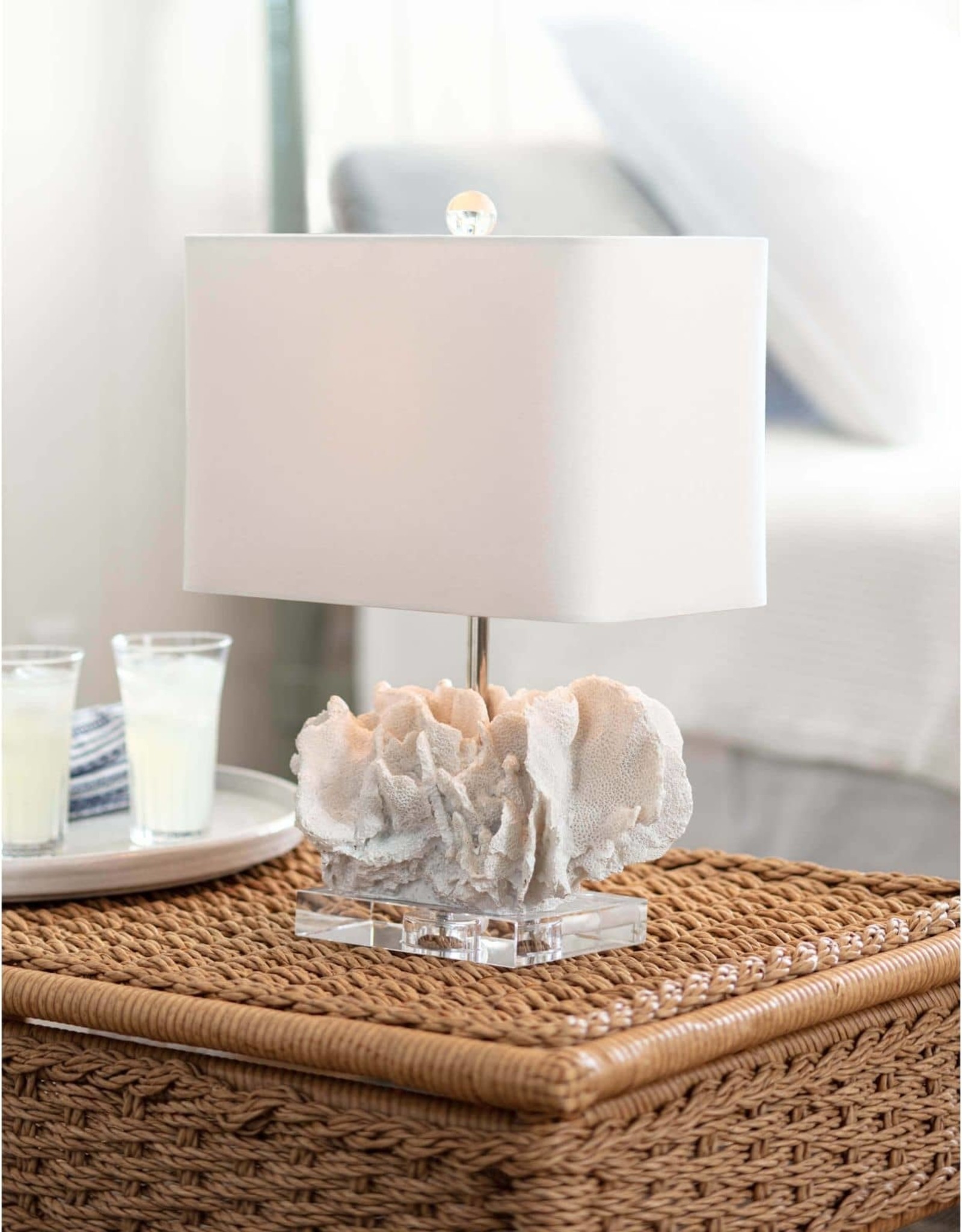 Coastal Living Caribbean Coral Table Lamp