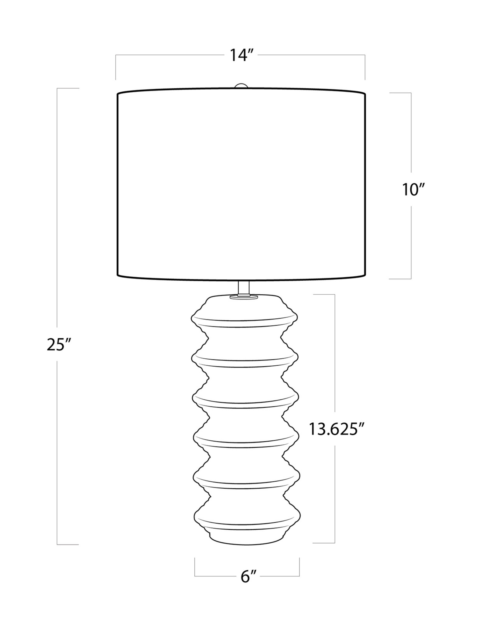 Coastal Living Nova Wood Table Lamp